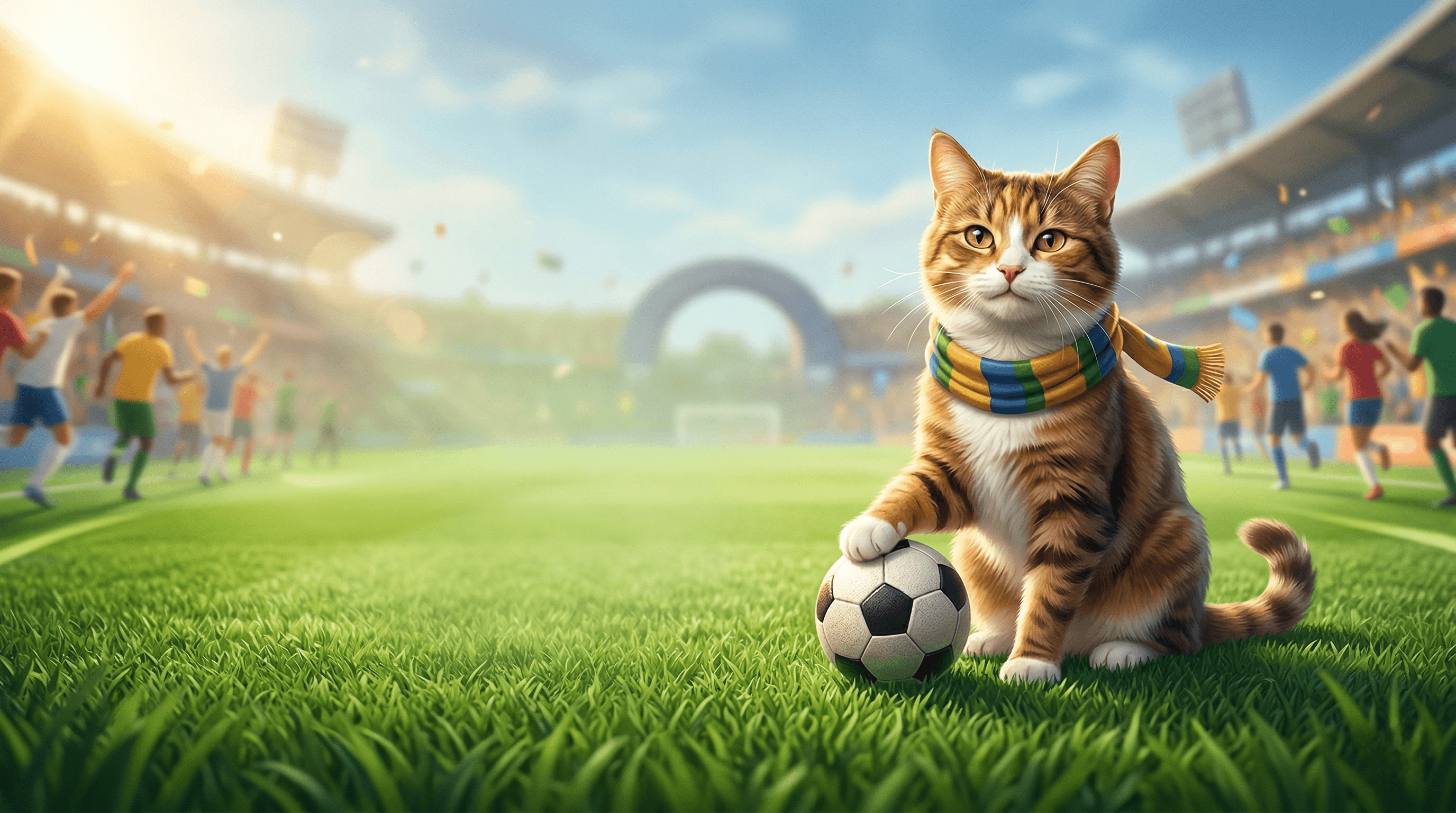 帶著世足感熱血與活力，隨時準備上場。